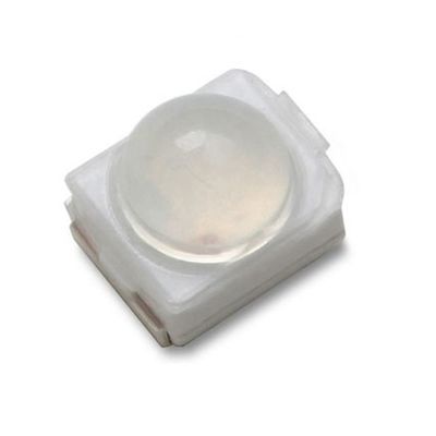 3528 SMD LED kubbesi lens 60 derece Kırmızı akşam yemeği parlak 2000mcd trafik lambası için LED çip diyot