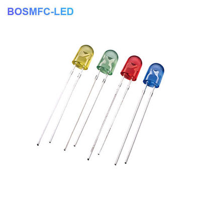 5*4*6 Oval Through Hole LED Emitting Diode Ekran için istikrarlı
