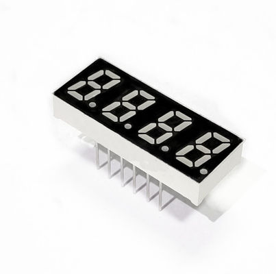 Kırmızı Renk Dört Sayılı 7 Bölümlük Ekran 0,56 Inch LED İzleyici için