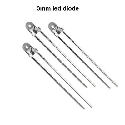 1050nm F3 Uzak Kızılötesi LED ısı dağılımı, yansıma dedektörü 3mm IR LED