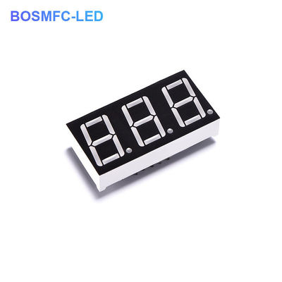 20mA 7 Bölüm LED Ekran 3 Rakam 0.28 Inch 0.56 Inch Dayanıklı