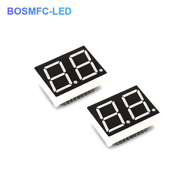 0.28 inç 2 basamaklı 7 segmentli LED ekran Kırmızı Ortak Anot ve Katot