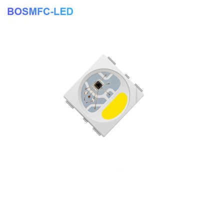 IC KS6812 PLCC6 5050 RGBW içinde yerleştirilmiş LED Çip Dekorasyon için Sihirli Işıklar