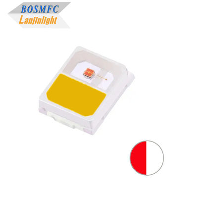 Sabit 0.2W 2835 SMD LED Çift Renkli Kırmızı &amp; Sıcak Beyaz CCT2700-3200K Anti Statik Parlak LED Çip
