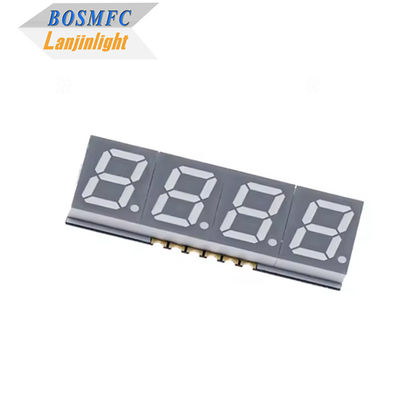 0.56 inç 7 segmentli LED SMD Ekranı 4 basamaklı ultra ince ortak anot