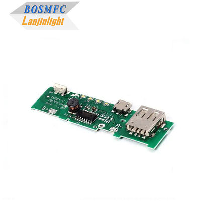 Pratik 1206 SMD LED PCBA Modülü Cep telefonu şarj güç bankası modülü için dikdörtgen PCB