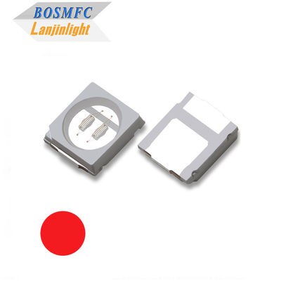 3030 SMD LED Çipler 1W Çift Çipler Yüksek Lumen 660nm Kırmızı Işık