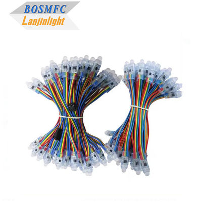 Açık Bahçe Sahne Manzara 108 Modeller RGB Tam Renk Programlanabilir Pixel LED Işık DMX 512 Noktalık Işık