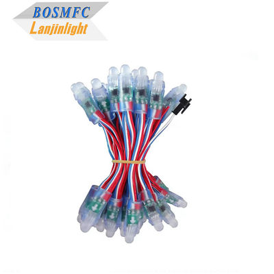 RGB Tam Renkli Programlanabilir DC5V LED Modülü WS2811 12mm Su geçirmez IP68 Akıllı Piksel Noel Işıkları Rgb Sabit Işıklar