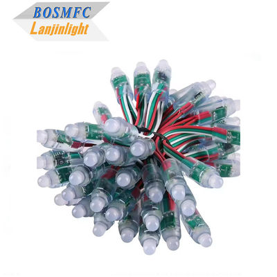 RGB Tam Renkli Programlanabilir DC5V LED Modülü WS2811 12mm Su geçirmez IP68 Akıllı Piksel Noel Işıkları Rgb Sabit Işıklar