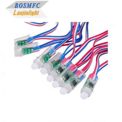 RGB Tam Renkli Programlanabilir DC5V LED Modülü WS2811 12mm Su geçirmez IP68 Akıllı Piksel Noel Işıkları Rgb Sabit Işıklar