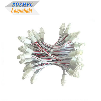 Sıcak Satış Dc12v 9mm Ws2811 Ip68 Su geçirmez Adres edilebilir LED Akıllı Pixel Düğme LED Modülü LED Işık Dizi