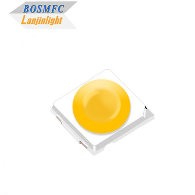 Yüksek Güçlü Sıcak Beyaz Soğuk Beyaz 1w 3030 SMD LED Kubbe Lens Görme açısı 30 derece 60 derece Araba Işığı için