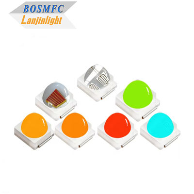 Kubbe Lens 30 derece 60 derece 120 derece 3030 SMD LED Kırmızı Yeşil Mavi Kehribar Beyaz Yüksek Parlaklık Diyot