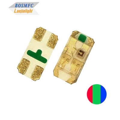 0603 RGB LED Sanan yongaları 1608 SMD Üç Renkli (Kırmızı, Yeşil, Mavi)