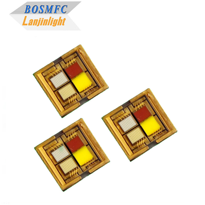 Yüksek Güçlü Tam Renkli RGBW 6065 4'ü 1 Arada Renkli Seramik SMD LED Çip Boncuk Diyot Sahne Işığı için