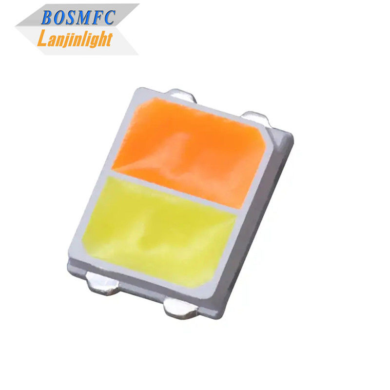 2835 Bi Renkli LED SMD, 3.75x2.8x0.65mm Soğuk Beyaz Ve Sıcak Beyaz LED Işık Çip