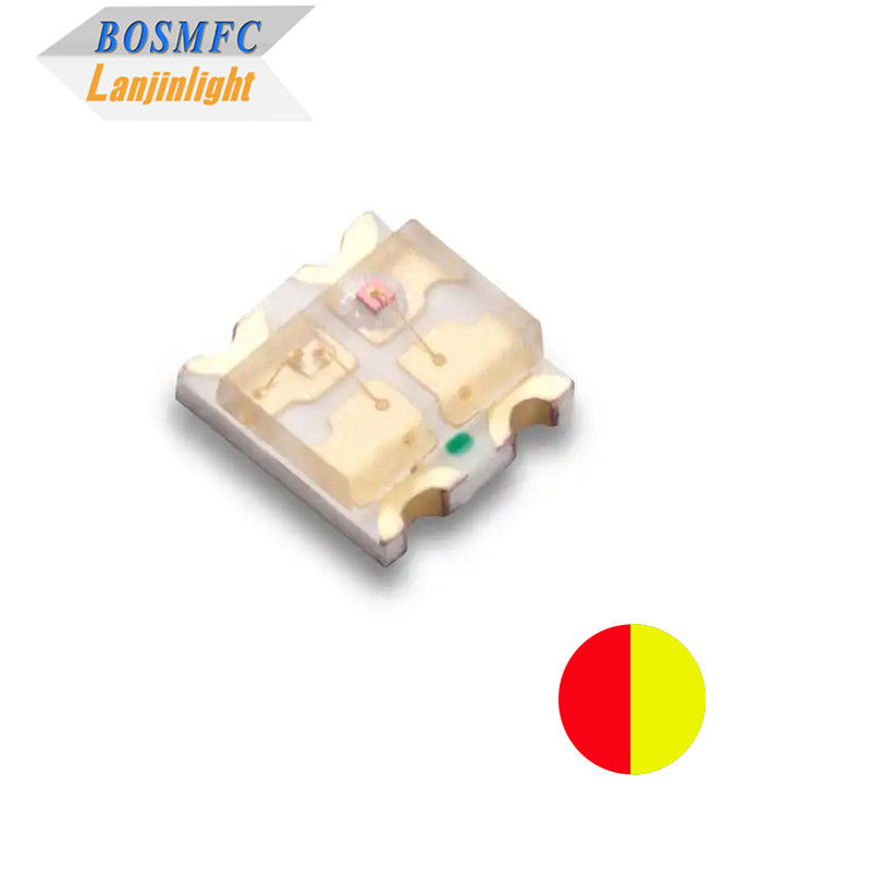 Anti-Statik 0603 LED SMD İki renkli, Kırmızı ve Sarı 1615 LED Çip Süper Parlak