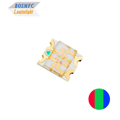 1206 RGB LED 20mA Anti Statik 3216 Üst Taşıma Çok Renkli SMD LED