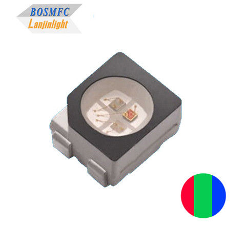 RGB SMD 3528 4 Pin Kırmızı Yeşil Mavi PLCC4 Üç Renkli Pratik Ekran LED