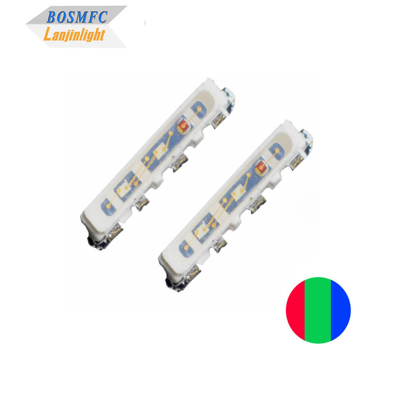Yüksek Parlaklık 020 RGB SMD LED PLCC4 Yan Görünüm LED RGB 4308 Esnek LED şeridi için Tam Renkli Diyot