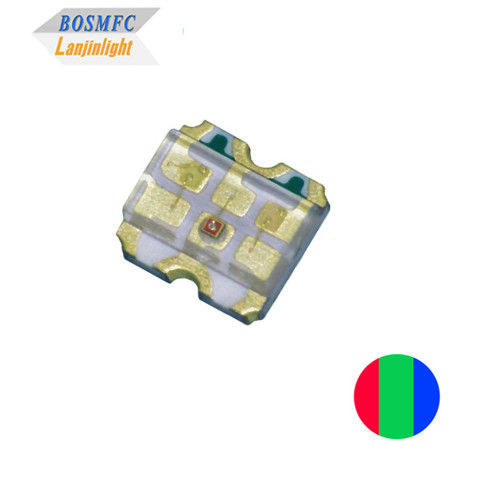 PLCC6 1615 üç renkli LED 0.4mm T kalınlığı 0603 RGB SMD LED Çamaşır ışığı için