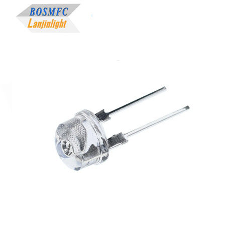 Saman şapkası 10mm 8mm Through Hole LED Emitting Diode sahne ışığı için