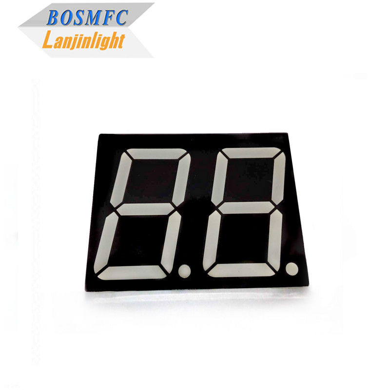 0.28 inç 2 basamaklı 7 segmentli LED ekran Kırmızı Ortak Anot ve Katot