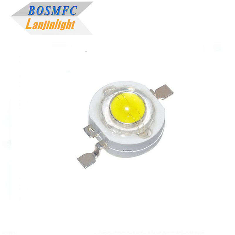 1W 140ml Yüksek Güçlü LED Çip Lamba Boncuk 3W Flaş Işık için Süper Beyaz