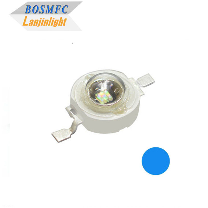 1W 3W Yüksek Güçlü LED Çip Dalga Uzunluğu 460-472m