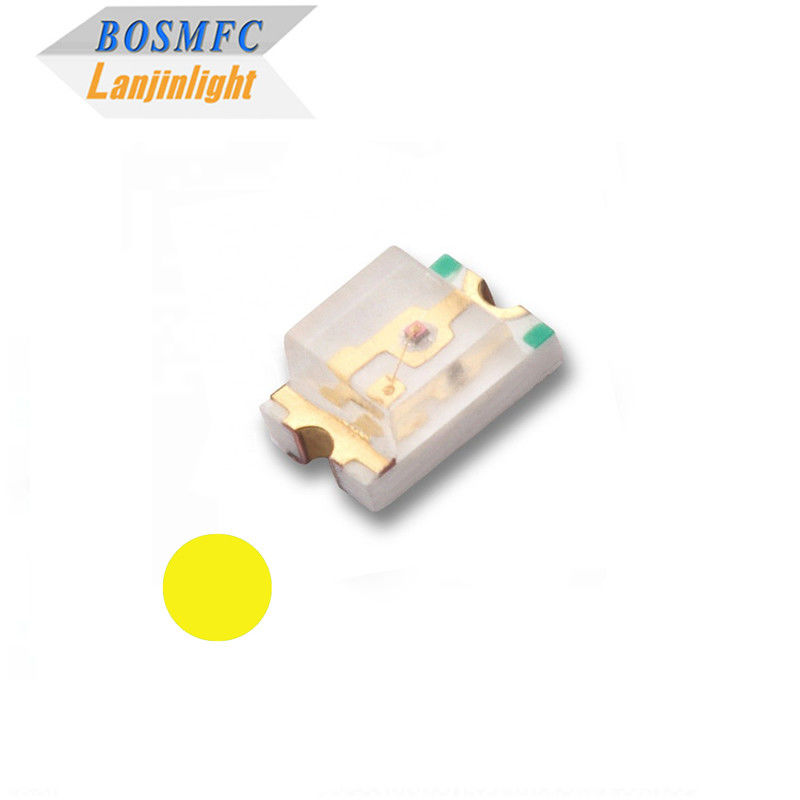 Süper parlak 20mA LED yüzey montu 0805 LED Diyot Sarı LED Işık 2012 Chip Led