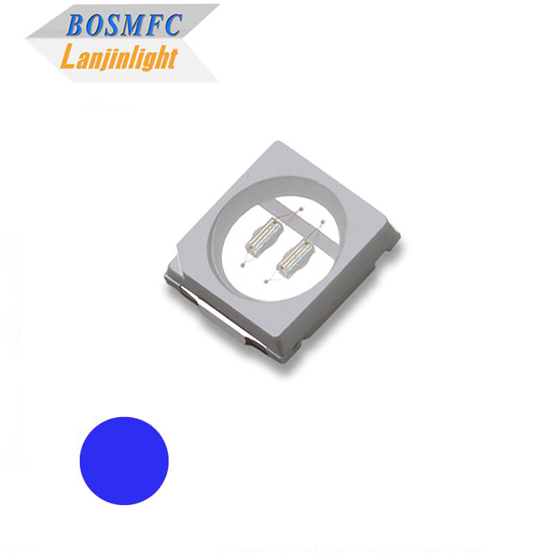 Anti-Statik 1W 3030 SMD LED Çip Pratik Mavi ışık 460-472nm LED yüzme havuzu lambası için