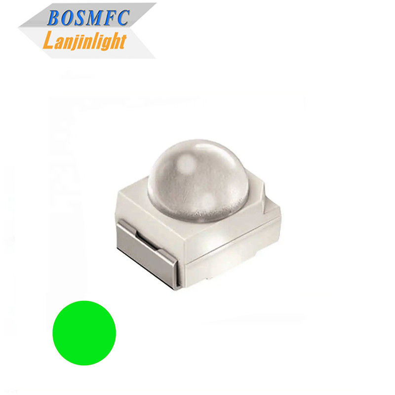 Trafik lambası 3528 SMD LED 60 derece yüksek parlaklık Yeşil Işıklandırma Araç lambaları için Kubbe Lens