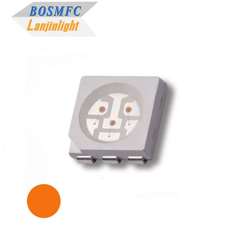 5050 SMD LED yüksek kaliteli Araç lambası için turuncu Epistar çipli LED ışık