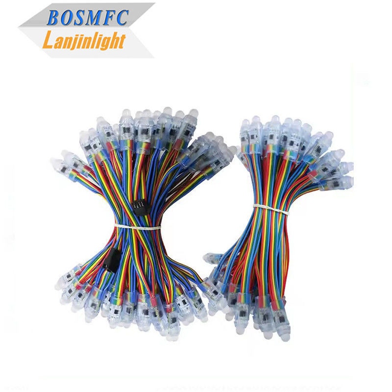 Açık Bahçe Sahne Manzara 108 Modeller RGB Tam Renk Programlanabilir Pixel LED Işık DMX 512 Noktalık Işık