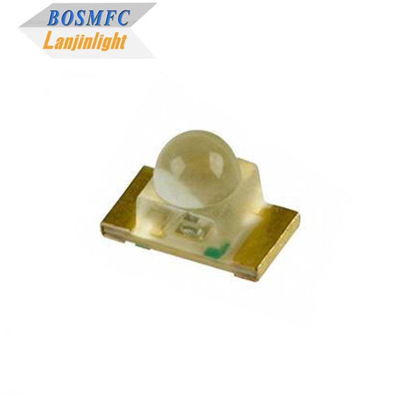 Sıcak Beyaz Soğuk Beyaz 3216 SMD Kubbe Lens 60 Derece 1206 LED İzleyici Işıklandırma