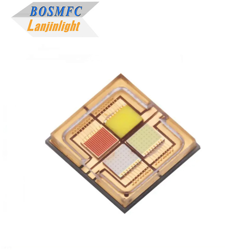 Yüksek Güçlü Tam Renkli RGBW 6065 4'ü 1 Arada Renkli Seramik SMD LED Çip Boncuk Diyot Sahne Işığı için