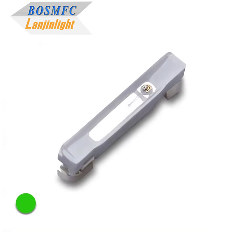 Yan Görünüm 020 SMD LED Yeşil Yüksek Parlaklık LED diyot Aydınlatma Isı Dağılımı Gösterge Lambası Boncukları için LED