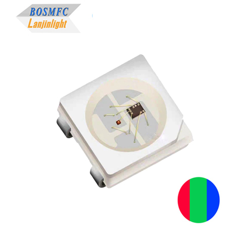 3.5V-5.5V 5050 RGB LED WS2812B IC Multi Color Durable SK6812 ile