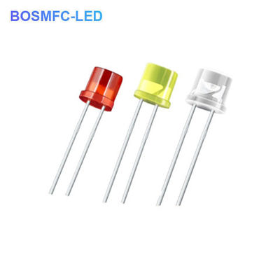 5 mm düz üstü delikli LED 100 derece görüş açısı