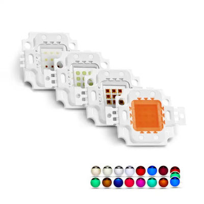 COB 10W İçerideki LED Büyüme Işığı Çip Beyaz Kırmızı Yeşil Mavi Sarı Tam Spektrum