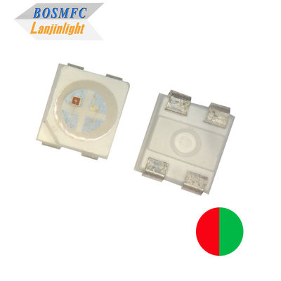 RoHS 20mA LED Bi renk SMD 3528 LED şeritleri için kırmızı ve yeşil ışık