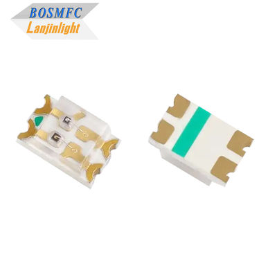 Bi Color SMD LED 0805 Kırmızı ve Mavi çift renk 0.06W Ultra Bright çipler