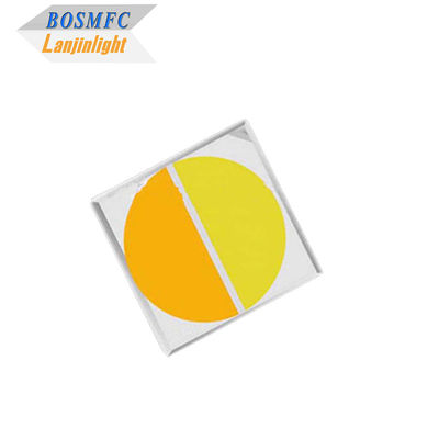 2W 3030 LED SMD İki renkli 2 In 1 Sıcak beyaz ve Soğuk beyaz Renk Isı dağılımı