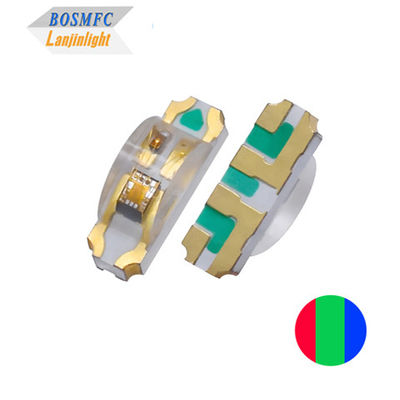 Yan görünüm 1206 Hoparlör için çok renkli SMD LED Işıklandırma RGB 1204 LED çip İç IC Self Flashing ile