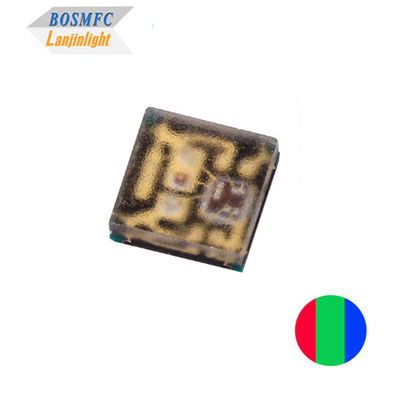 Süper Parlak Çok Renkli PLCC4 2020 RGB LED 12mA Dahili IC Bireysel Akıllı Kontrol