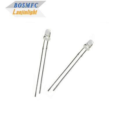 Dayanıklı 3mm IR LED Çip Çok Kullanımlı Delikten 940nm 850nm