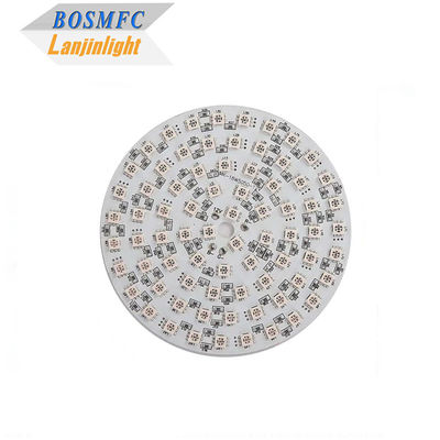 5050 RGB SMD LED PCB Board Assembly 12V 24V 18W Özel Alüminyum
