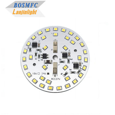 Alt ışık 2835 SMD LED Alüminyum PCB, Hareket Radar Sensörü ED Işık Devre Paneli