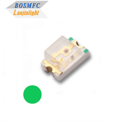0805 Yukarı SMD LED Diyot 0.06W 2.8V-3.4V Yeşil ışık çipi